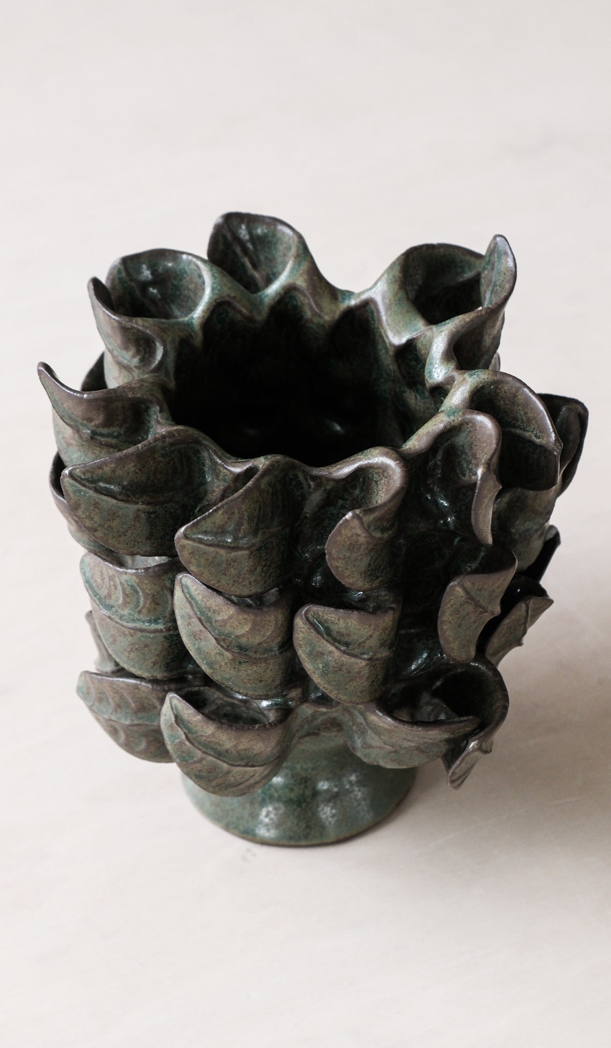 Paul S. Briggs Windflower Vase No. 5