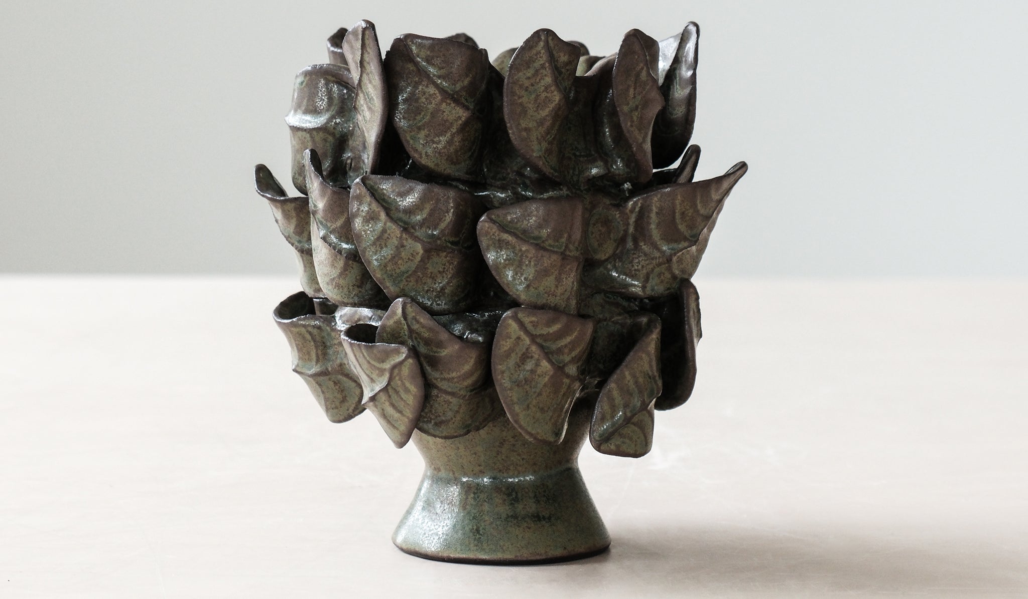 Paul S. Briggs Windflower Vase No. 7