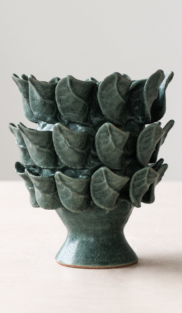 Paul S. Briggs Windflower Vase No. 8