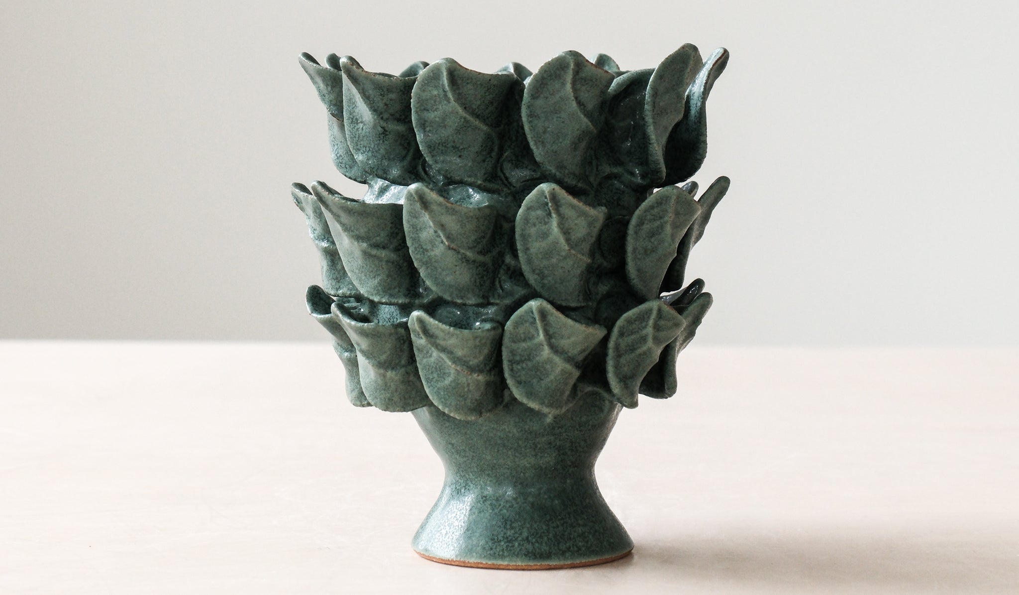 Paul S. Briggs Windflower Vase No. 8