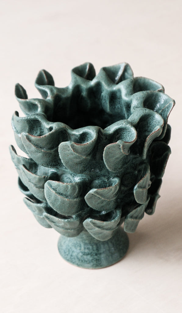 Paul S. Briggs Windflower Vase No. 9