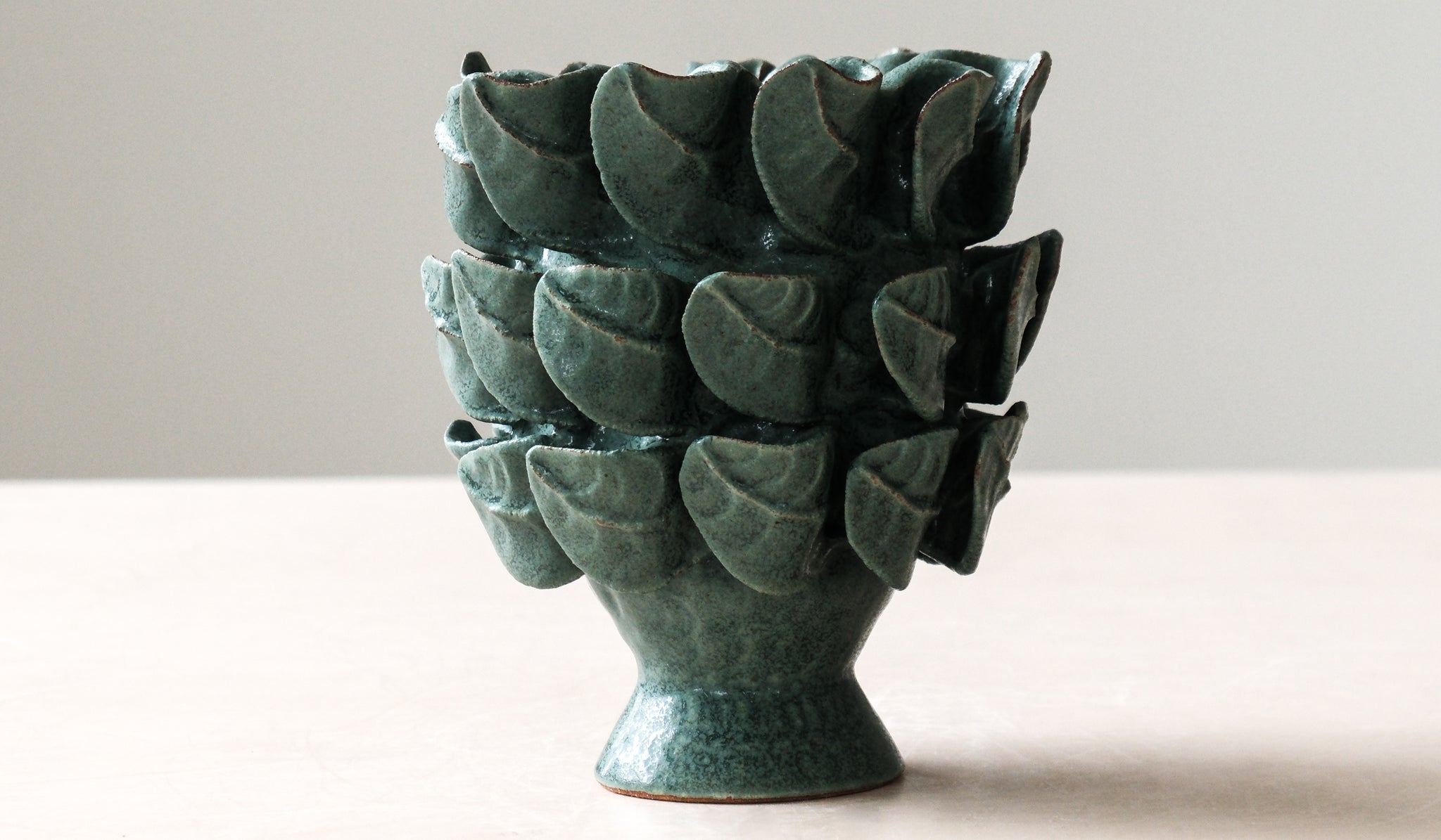 Paul S. Briggs Windflower Vase No. 9