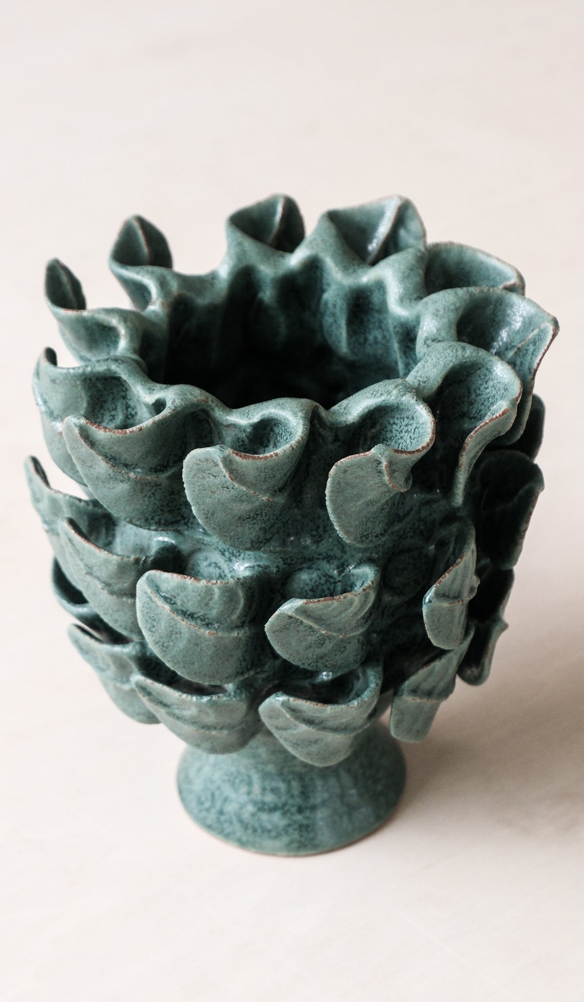Paul S. Briggs Windflower Vase No. 9