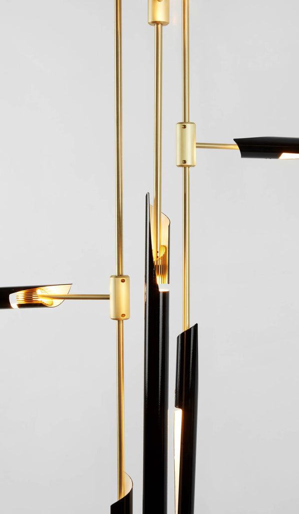 Roll & Hill Boden Vertical Chandelier 06