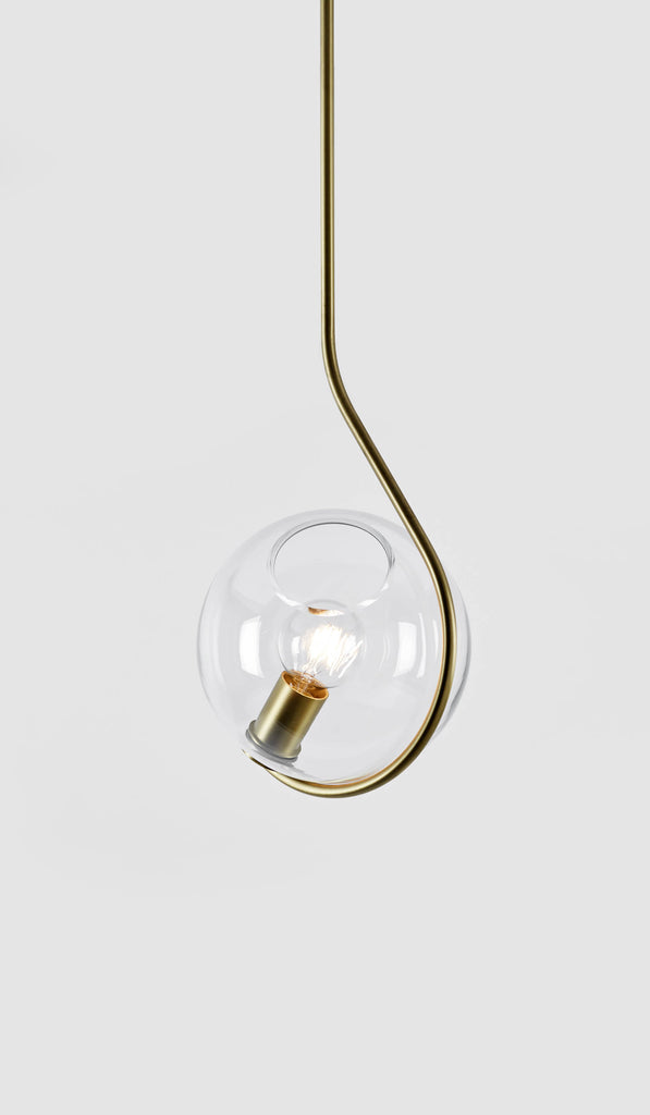 Roll & Hill Fiddlehead Pendant