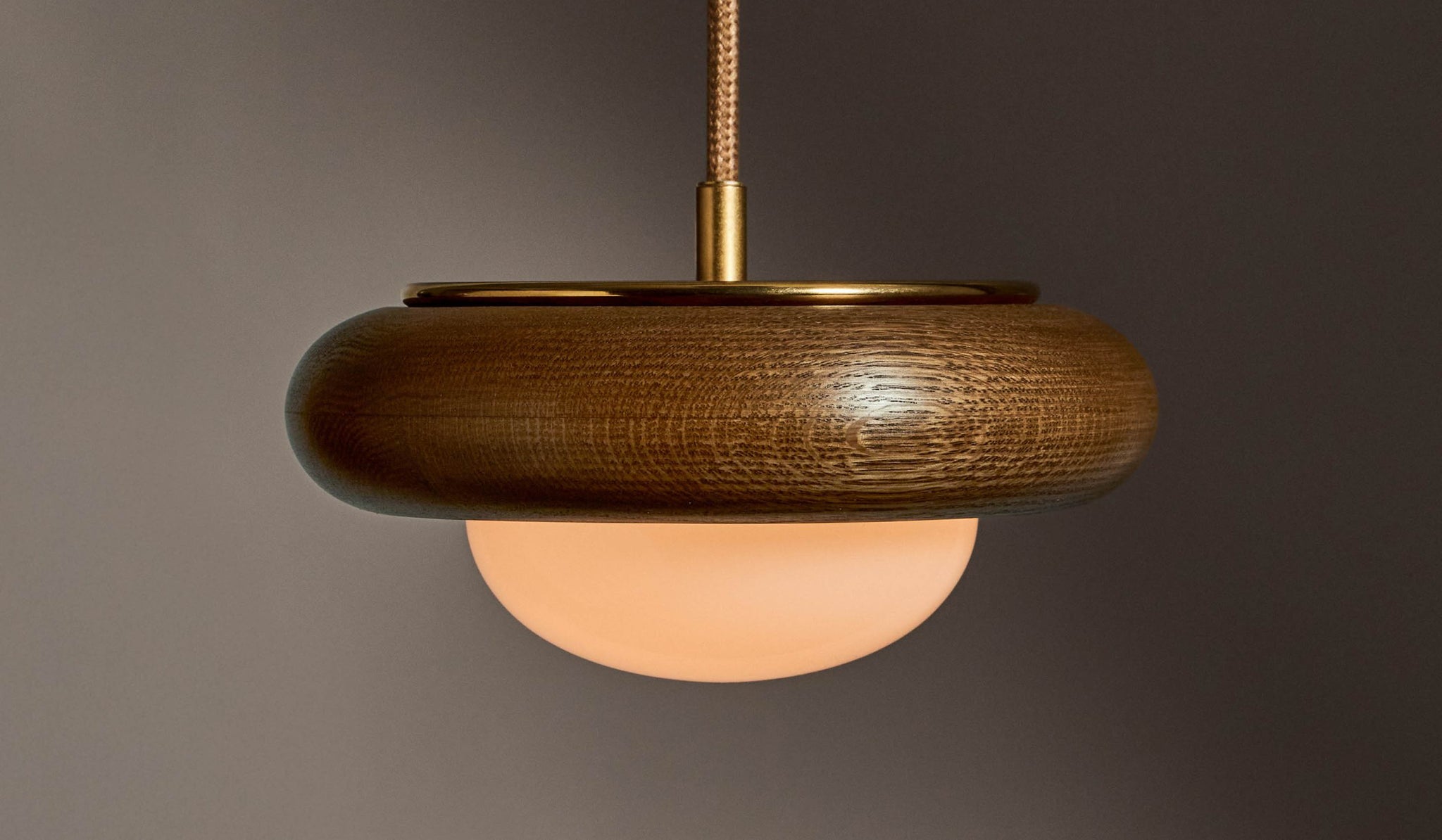 Roll & Hill Wood Humboldt 01 Pendant