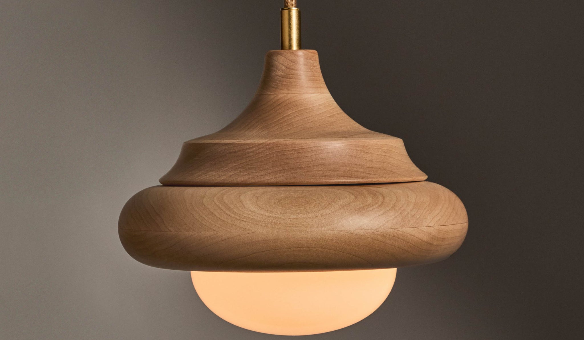 Roll & Hill Wood Humboldt 02 Pendant