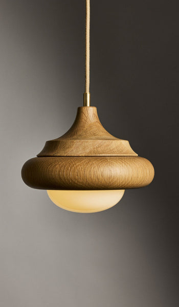 Roll & Hill Wood Humboldt 02 Pendant