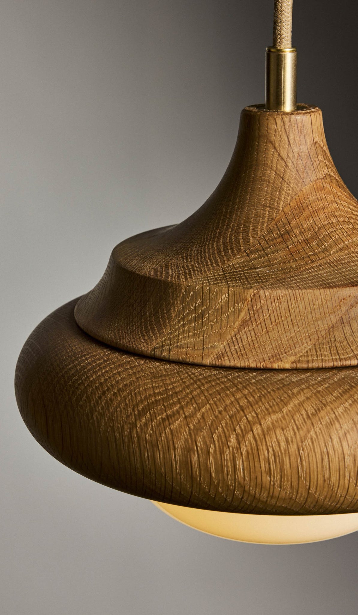 Roll & Hill Wood Humboldt 02 Pendant