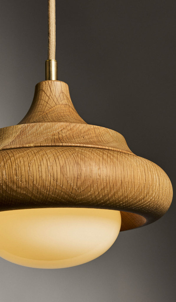 Roll & Hill Wood Humboldt 02 Pendant