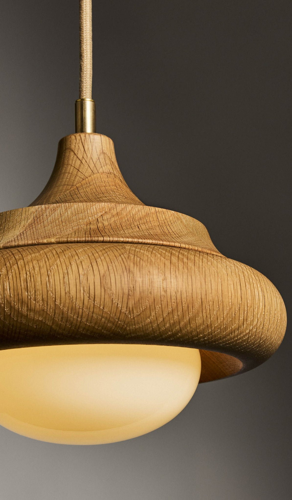 Roll & Hill Wood Humboldt 02 Pendant