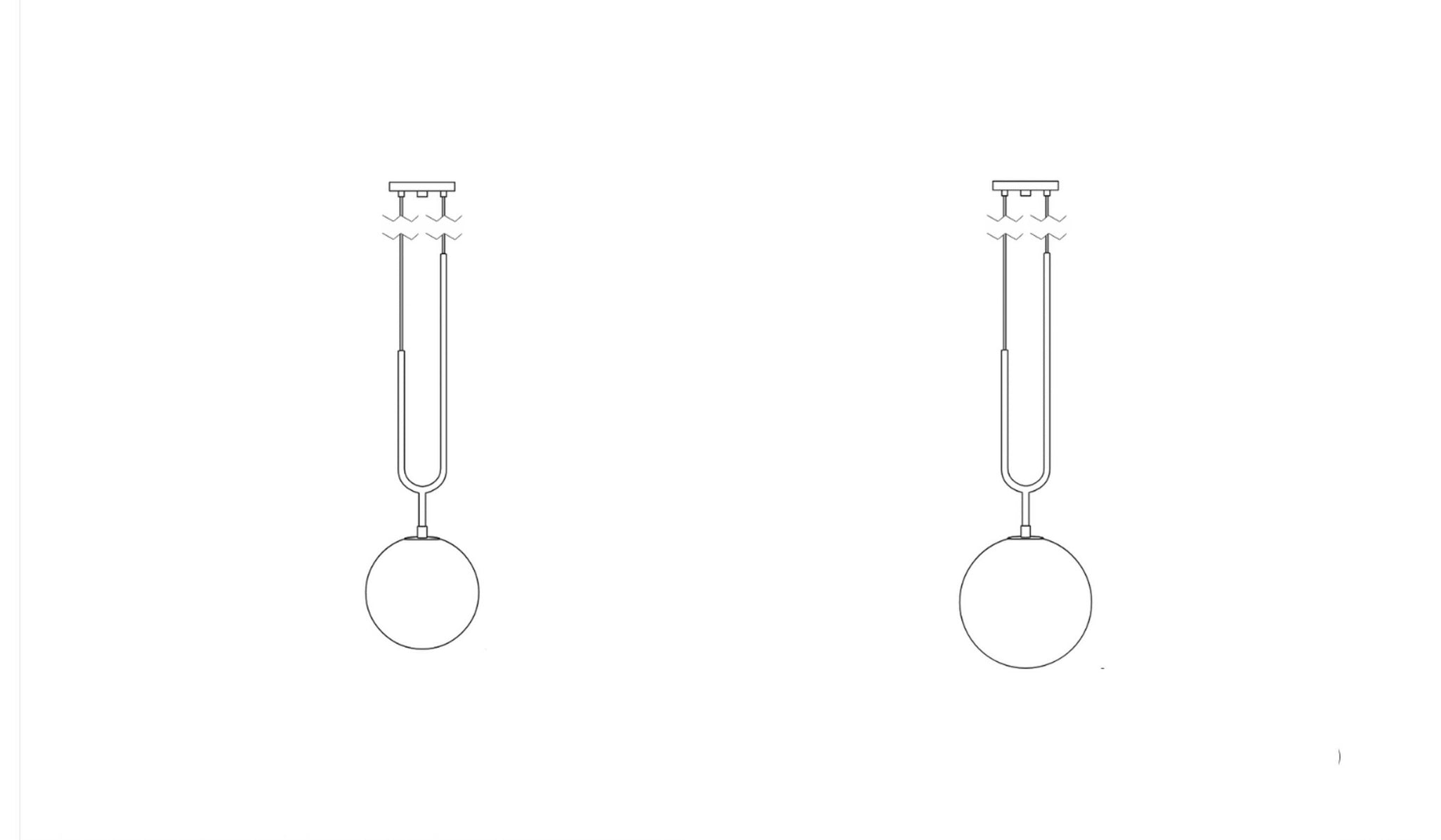 Roll & Hill Koko Cord Pendant