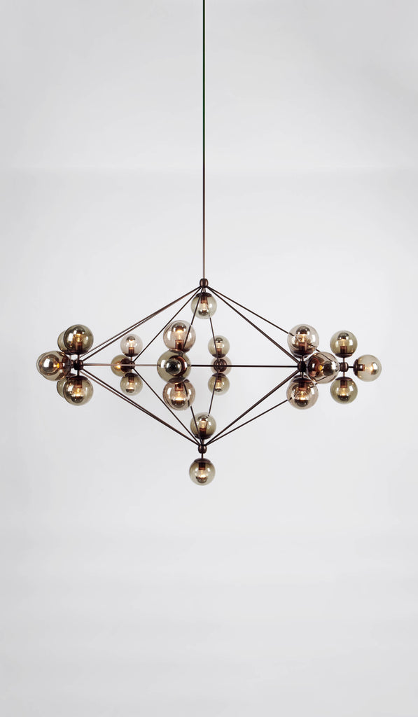 Roll & Hill Modo 27 Globe Chandelier