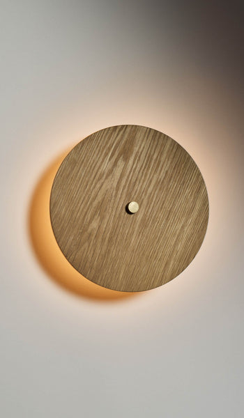 Roll & Hill Wood Pith Sconce
