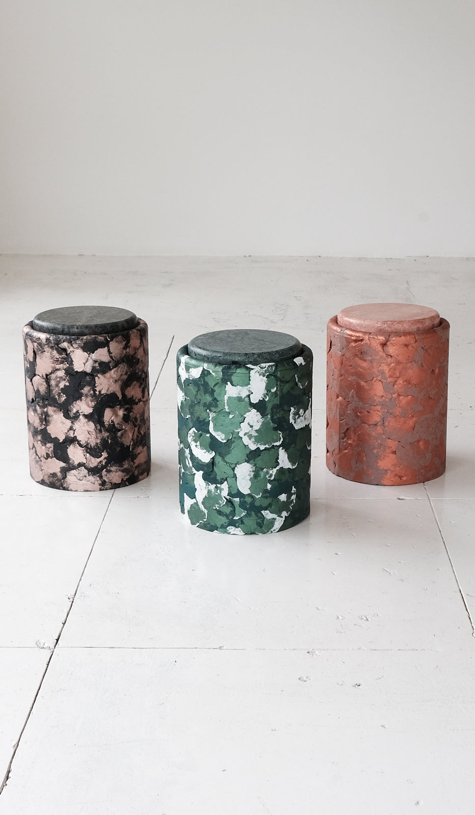 Ross Hansen Black Barrel Table