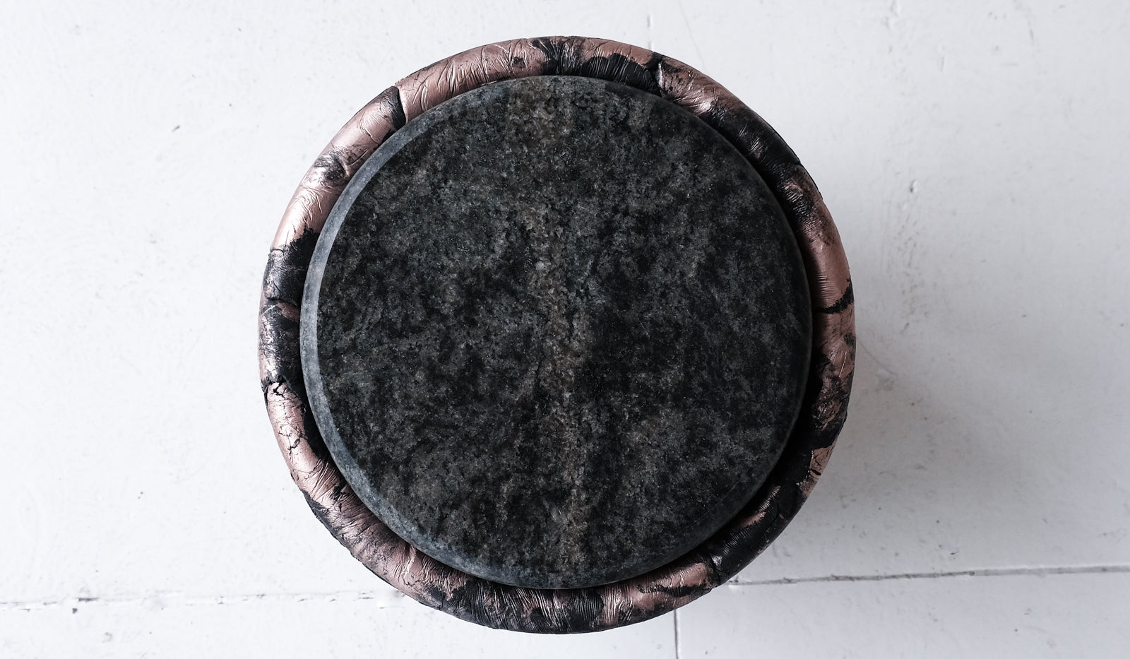 Ross Hansen Black Barrel Table