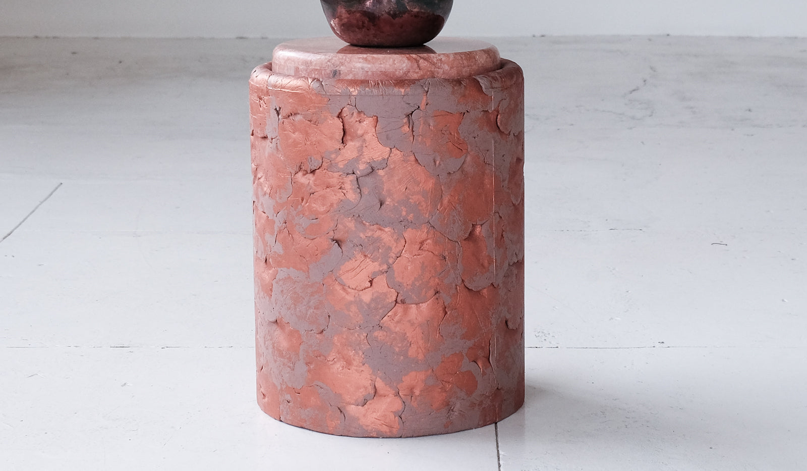 Ross Hansen Copper Barrel Table - Spartan Shop