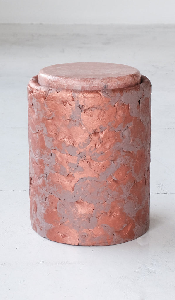 Ross Hansen Copper Barrel Table - Spartan Shop