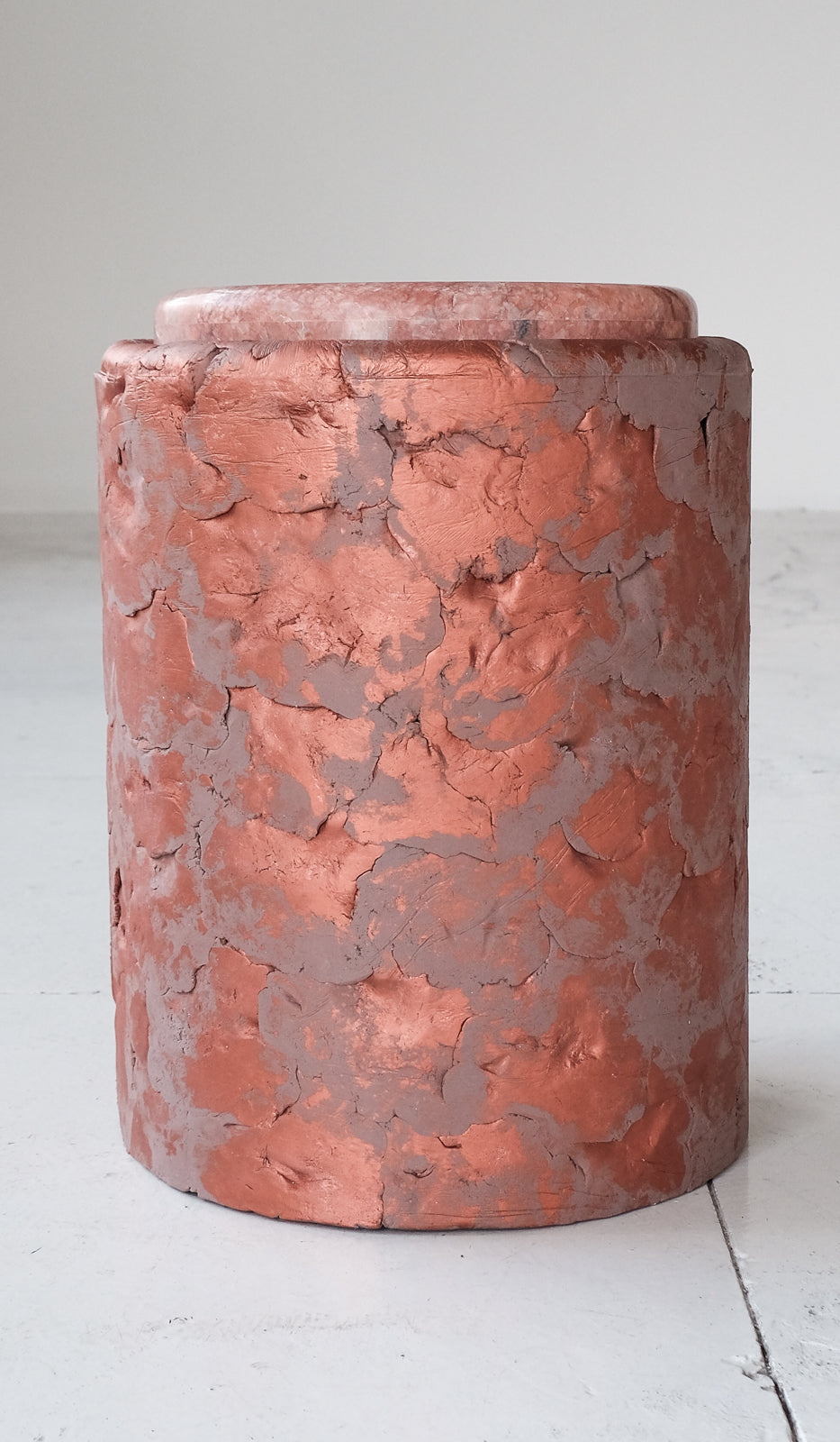 Ross Hansen Copper Barrel Table - Spartan Shop