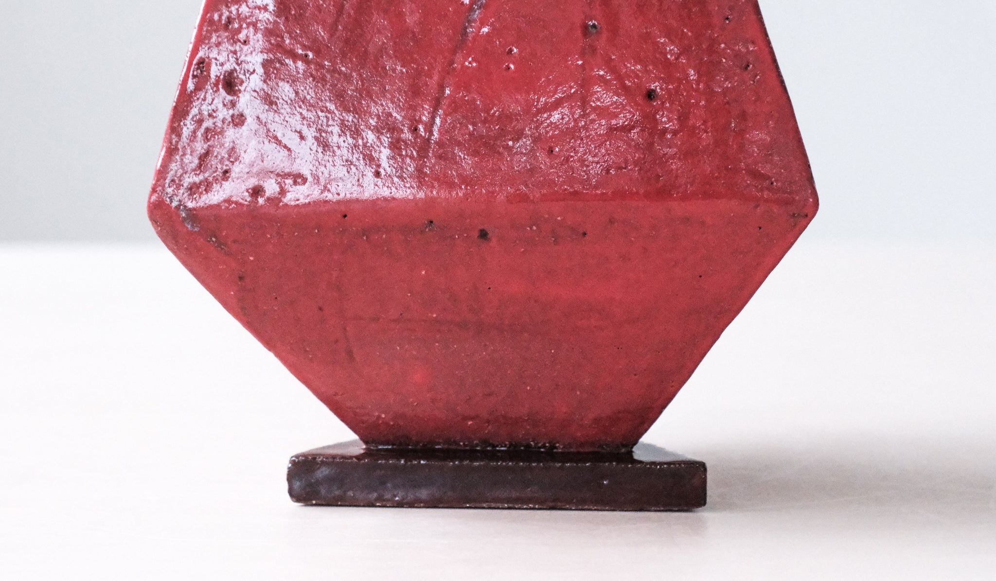 Shane Gabier Triangular Vase No. 2