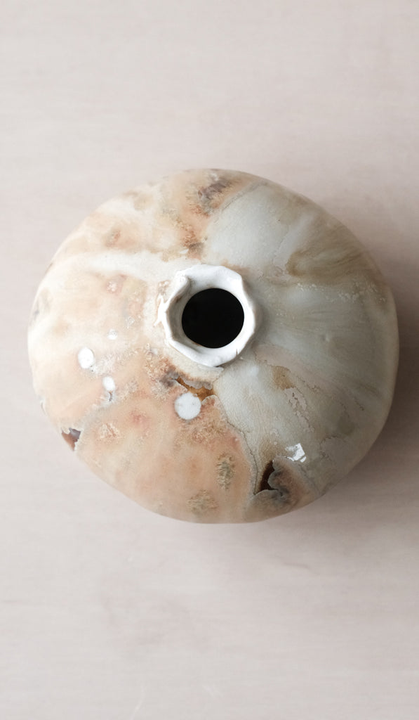 Mondays Soda Fired Mini Moon Vase No. 2 - Spartan Shop