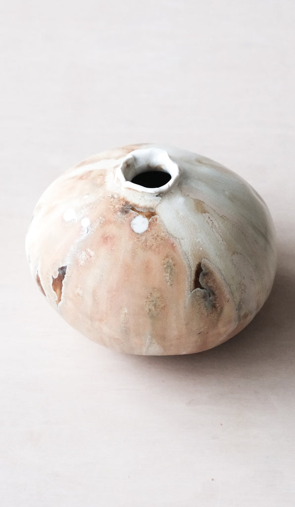 Mondays Soda Fired Mini Moon Vase No. 2 - Spartan Shop