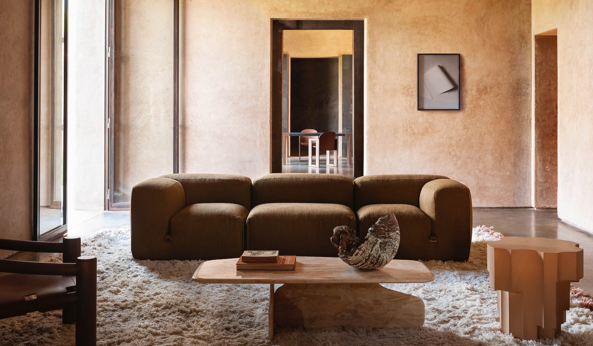 Tacchini 'Le Mura' 3 Seat Sofa - Spartan Shop