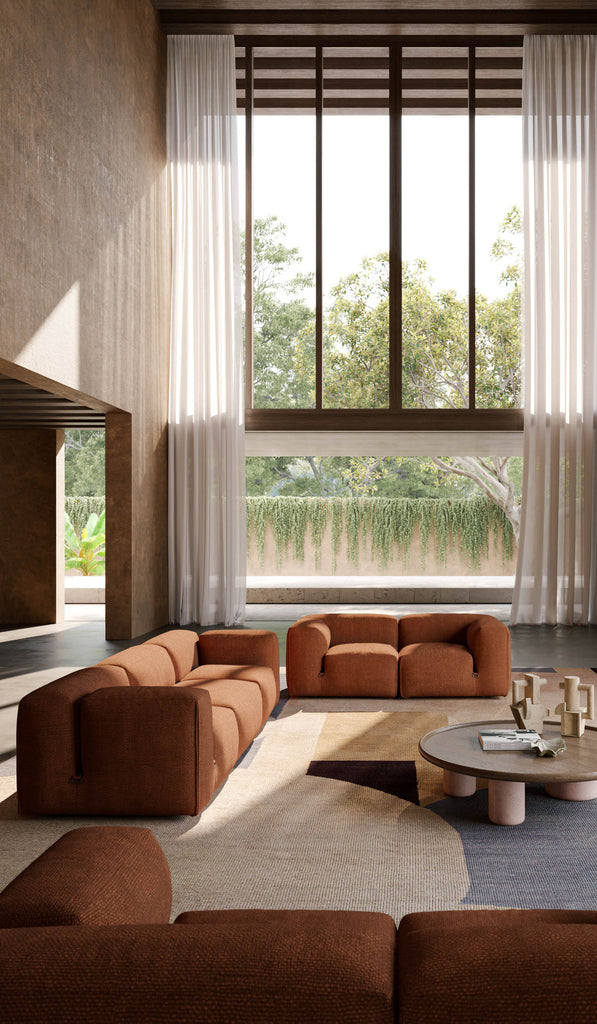 Tacchini 'Le Mura' 2 Seat Sofa - Spartan Shop