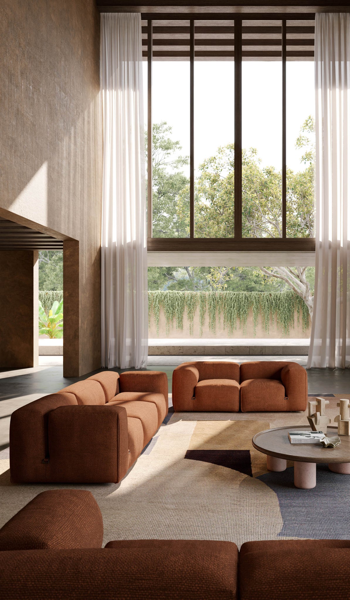 Tacchini 'Le Mura' 2 Seat Sofa - Spartan Shop