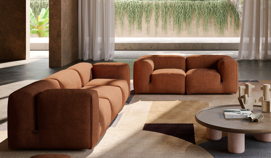 Tacchini 'Le Mura' 3 Seat Sofa - Spartan Shop