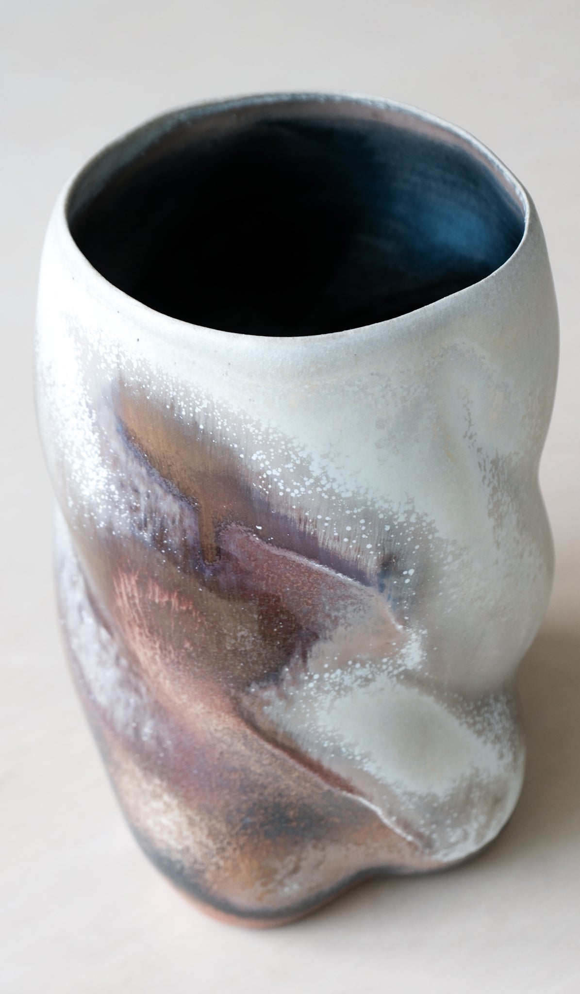 Clair Catillaz Quad Twist Rainbow Vessel