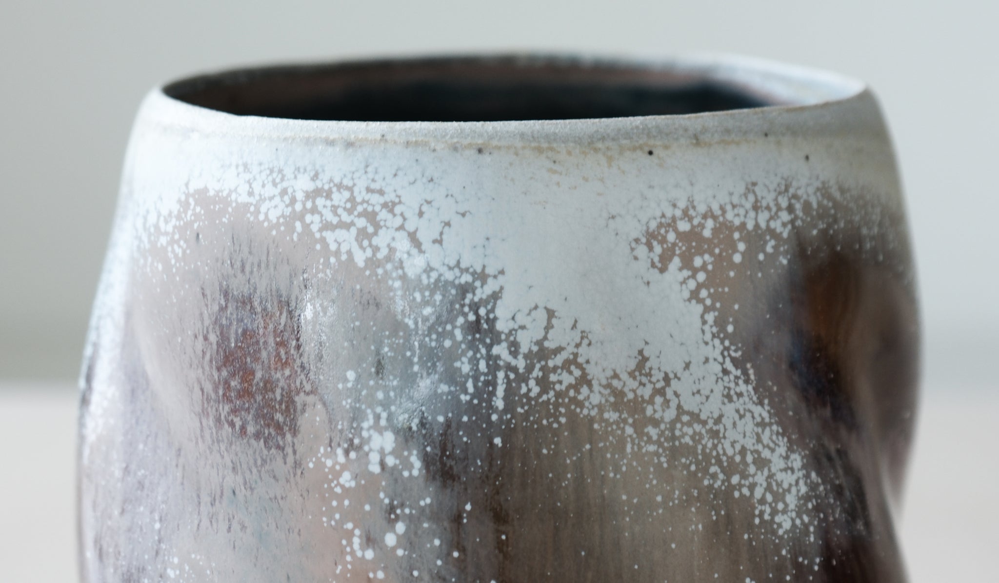 Clair Catillaz Quad Twist Rainbow Vessel