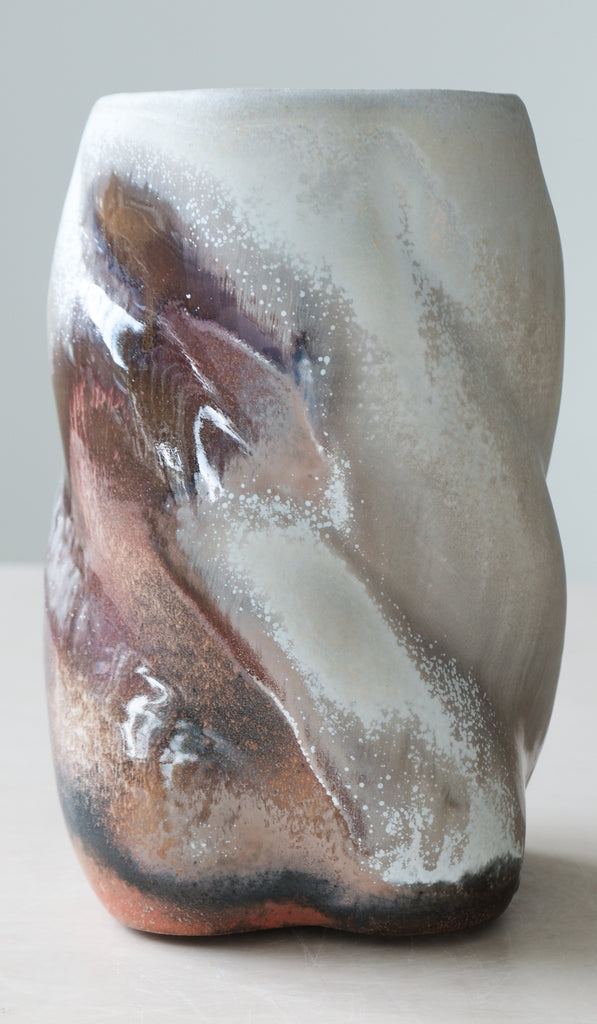 Clair Catillaz Quad Twist Rainbow Vessel