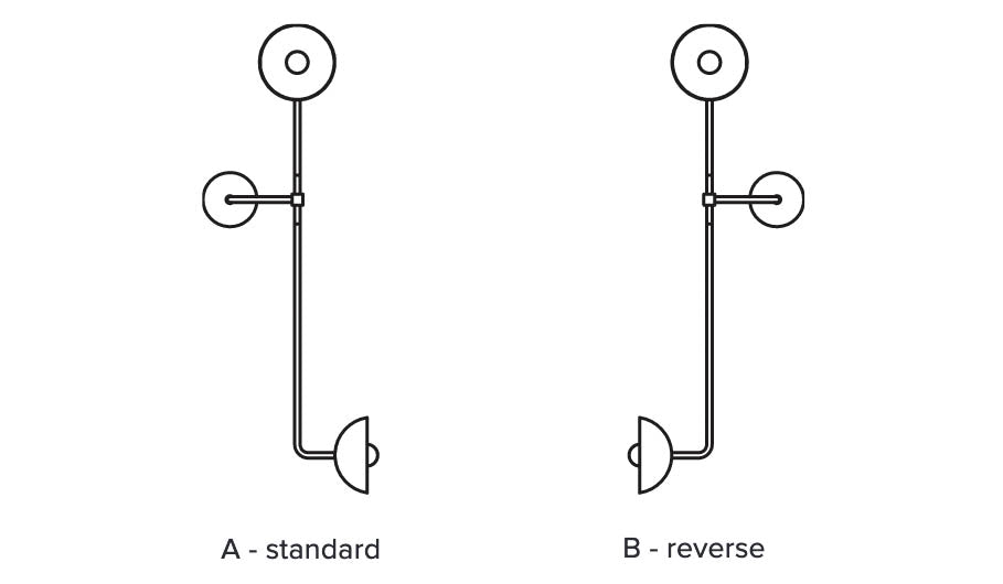 Lambert & Fils Beaubien 04 Wall Double Shade Sconce - Spartan Shop