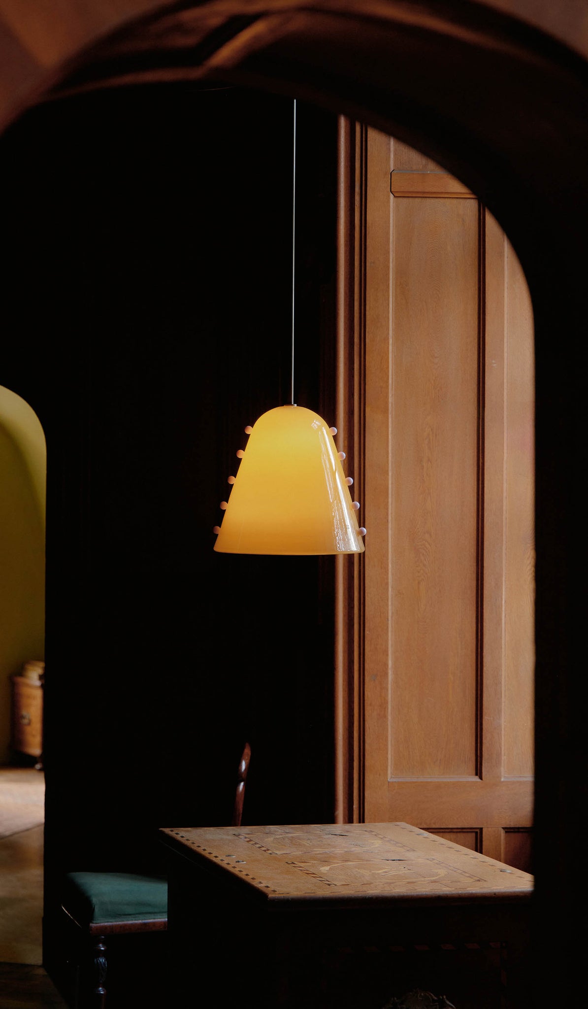 In Common With Large Blown Glass Gemma Pendant