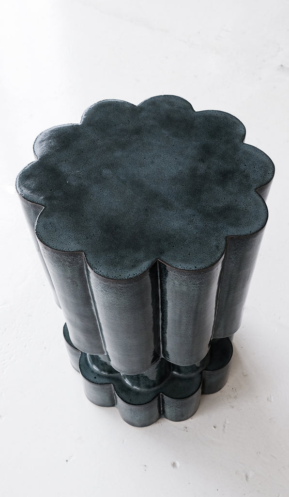 B Zippy Triple Tier Cloud Side Table