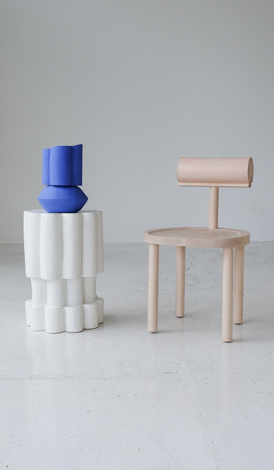 IN STOCK B Zippy Marshmallow Triple Tier Cloud Side Table - Spartan Shop