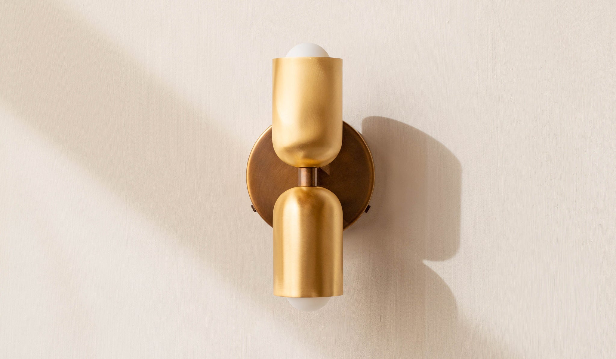 In Common With Brass Up Down Sconce
