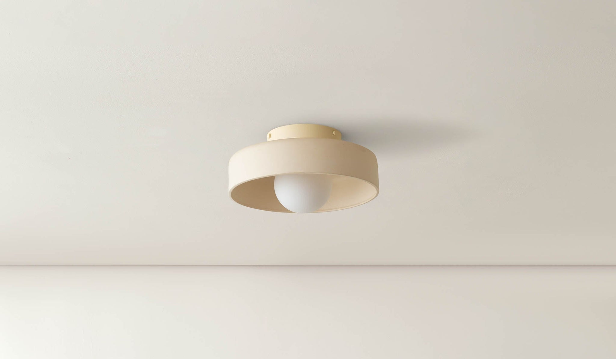 In Common With White Ceramic Disc Surface Mount