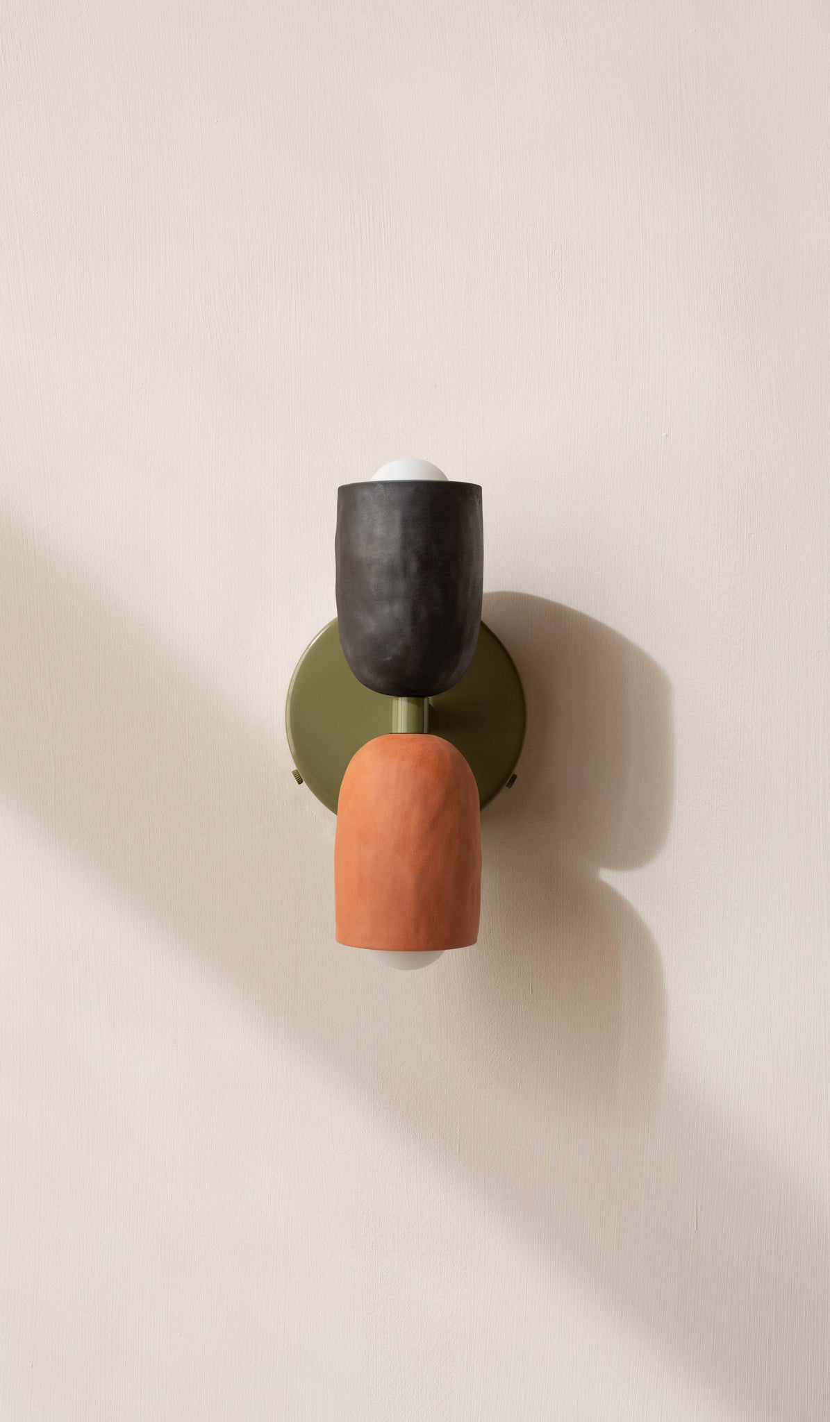In Common With Ceramic Up Down Sconce - Tonal Hardware
