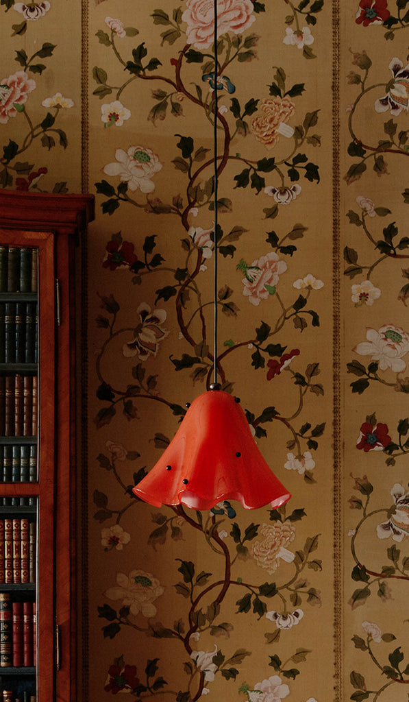 In Common With Blown Glass Fazzo Pendant with Dots