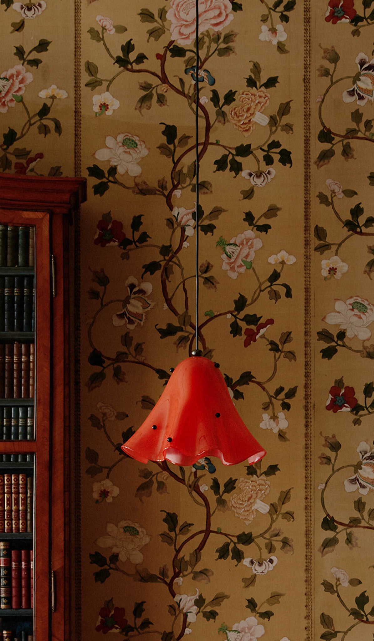 In Common With Blown Glass Fazzo Pendant with Dots