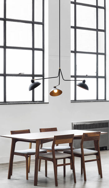 Lambert & Fils Waldorf 07 Suspension Triple Chandelier