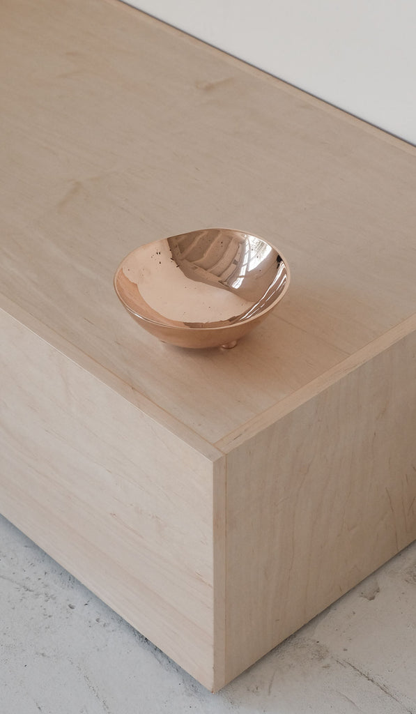 Nancy Pearce Cast Bronze 3 Footed Bowl - Spartan Shop