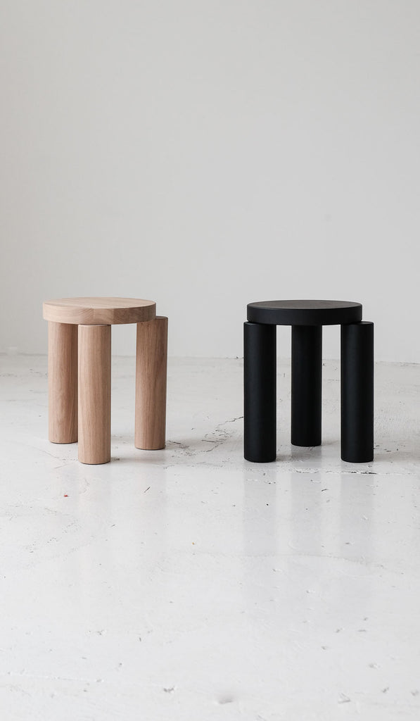 Resident Offset Stool / Side Table - Spartan Shop