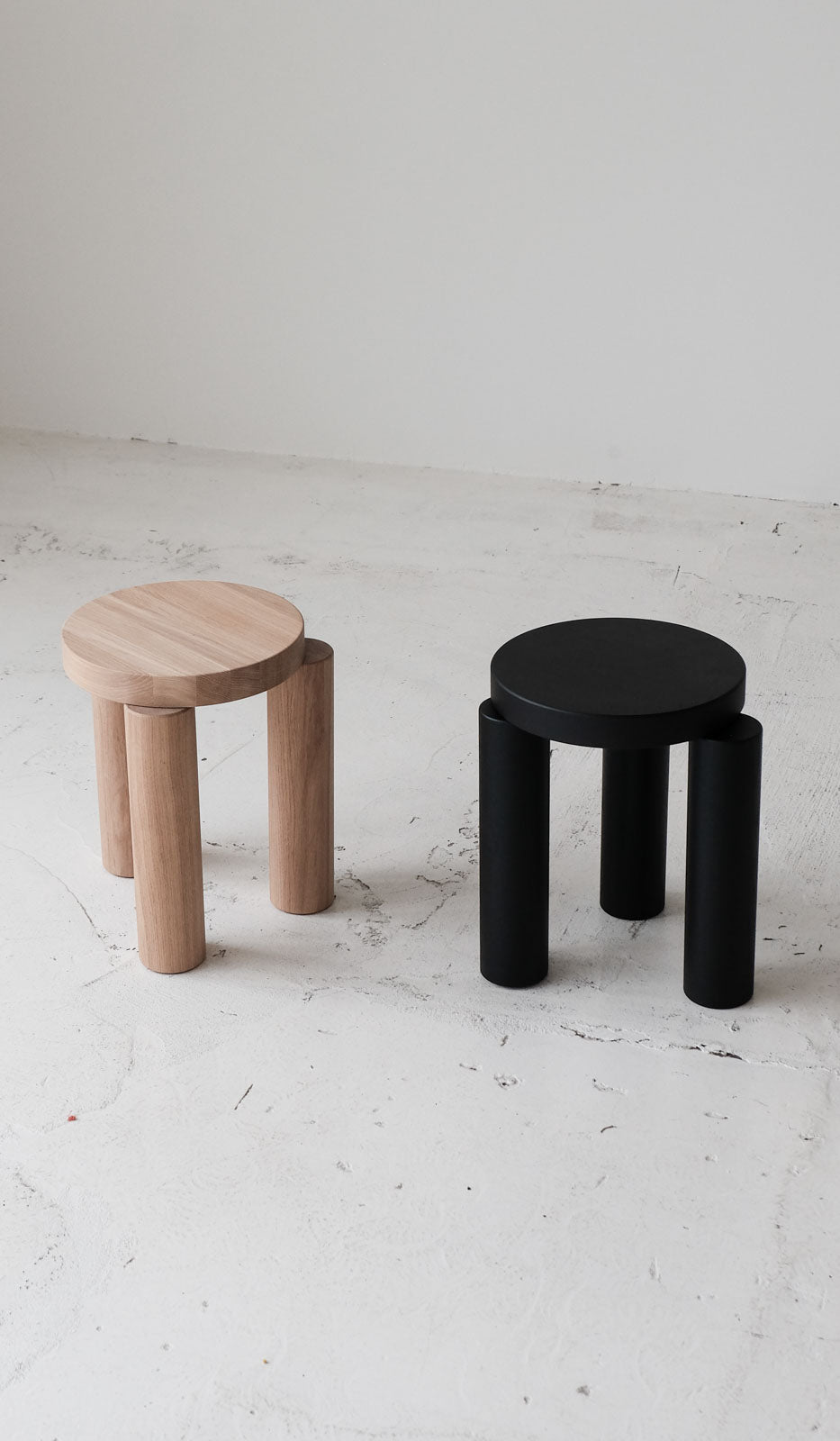 Resident Offset Stool / Side Table - Spartan Shop