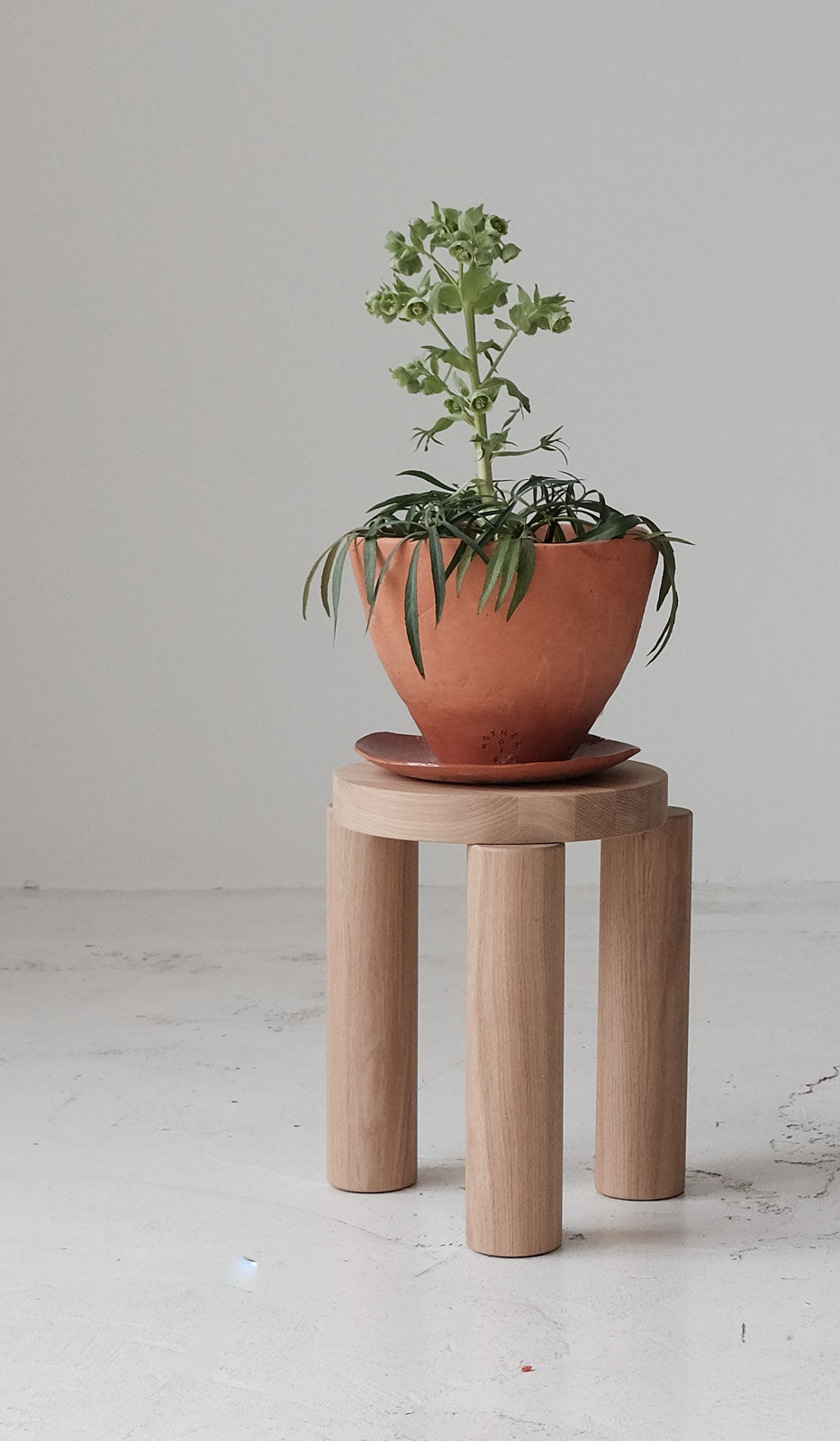 Resident Offset Stool / Side Table - Spartan Shop