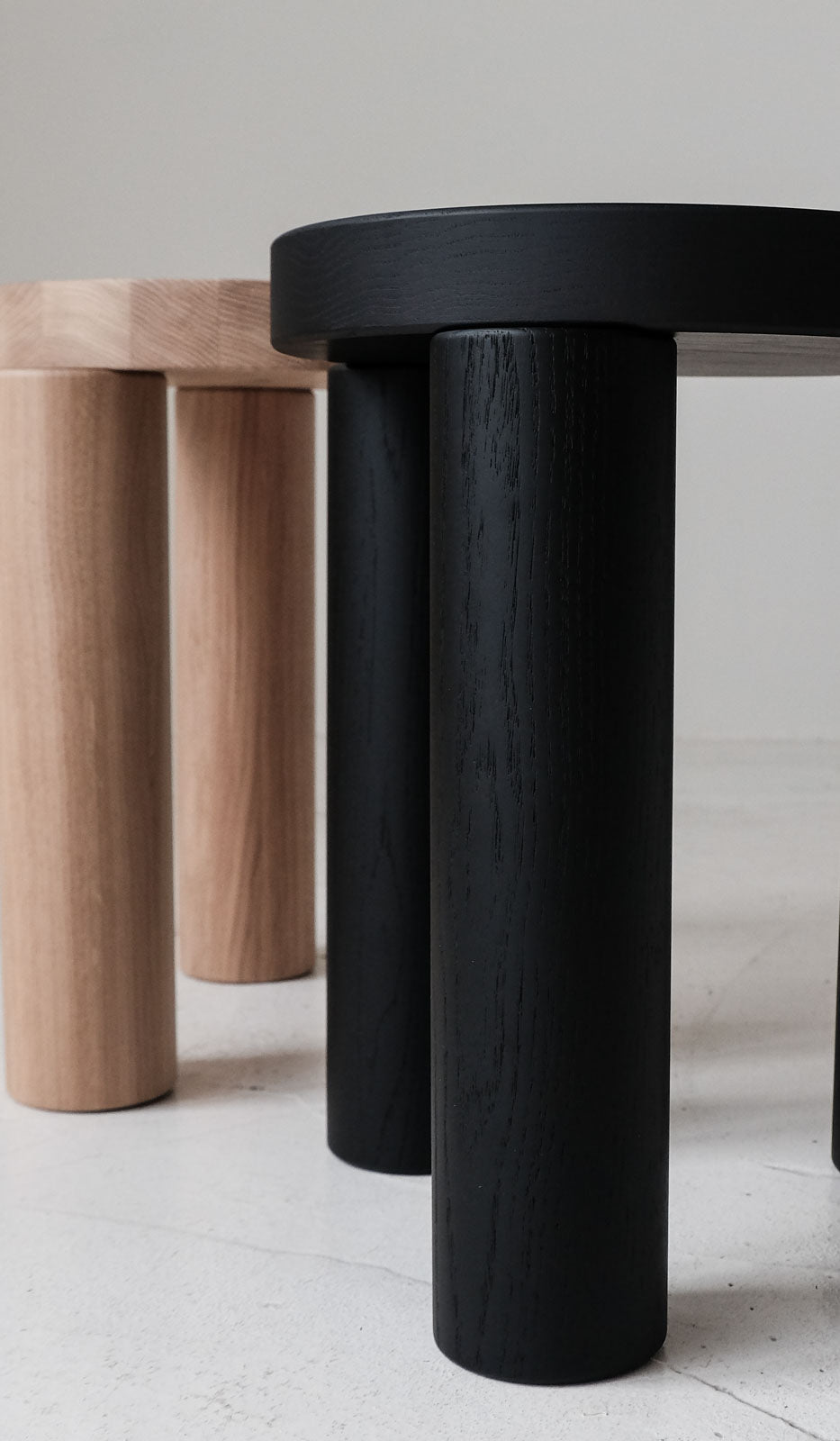 Resident Offset Stool / Side Table - Spartan Shop