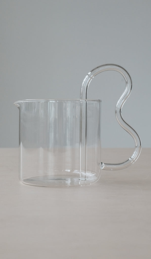 Sophie Lou Jacobsen Clear Bean Pitcher - Spartan Shop