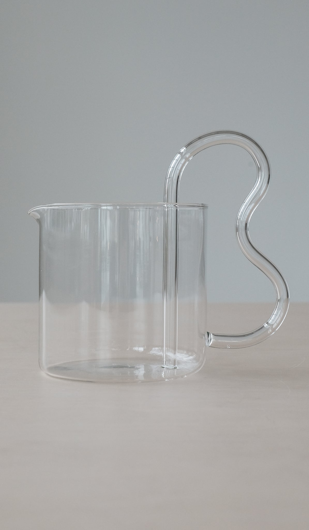 Sophie Lou Jacobsen Clear Bean Pitcher - Spartan Shop